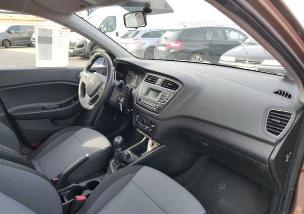 Hyundai i20 cena 39900 przebieg: 149345, rok produkcji 2019 z Sieniawa małe 79